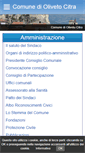 Mobile Screenshot of comune.oliveto-citra.sa.it